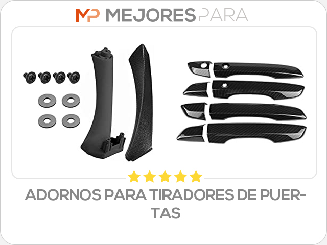 adornos para tiradores de puertas