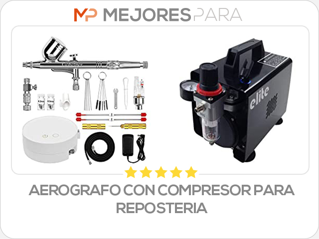 aerografo con compresor para reposteria