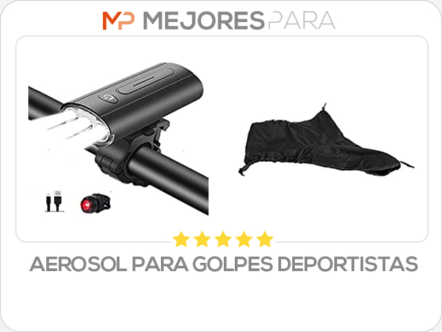 aerosol para golpes deportistas