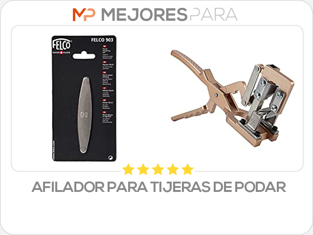 afilador para tijeras de podar