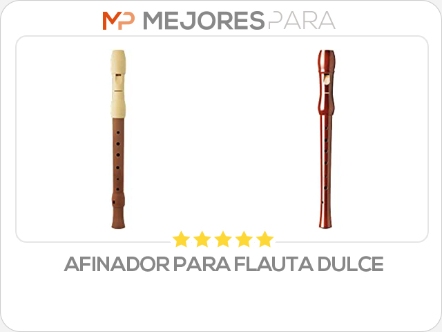 afinador para flauta dulce