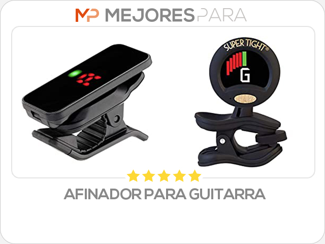 afinador para guitarra