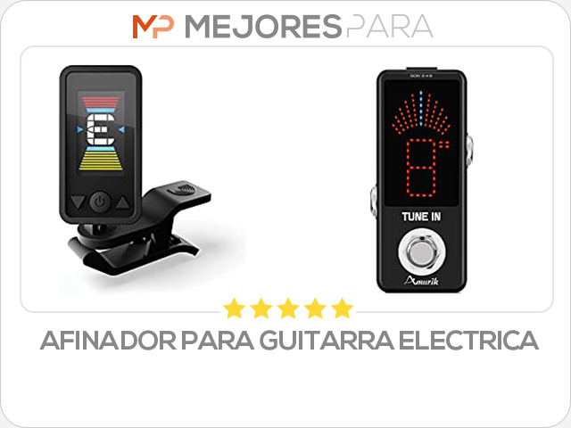 afinador para guitarra electrica