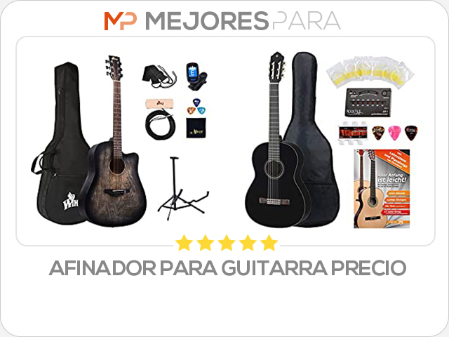 afinador para guitarra precio