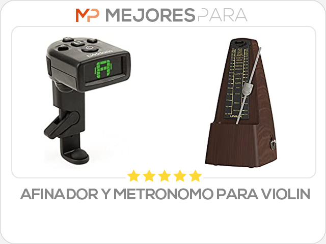 afinador y metronomo para violin