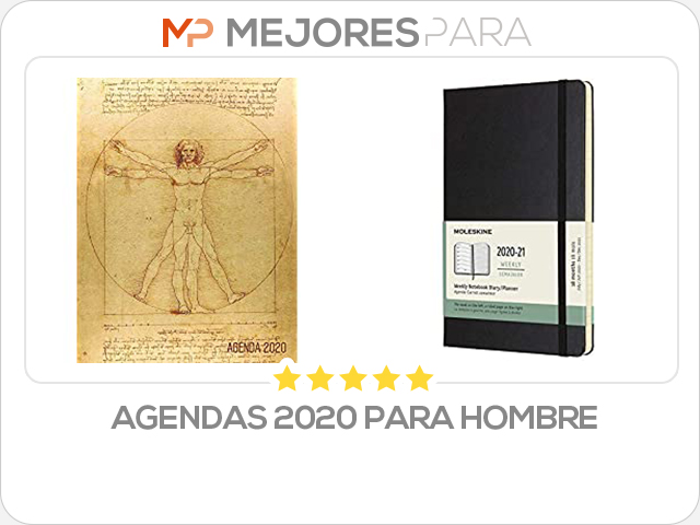 agendas 2020 para hombre