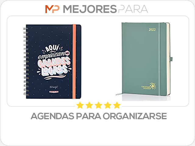 agendas para organizarse