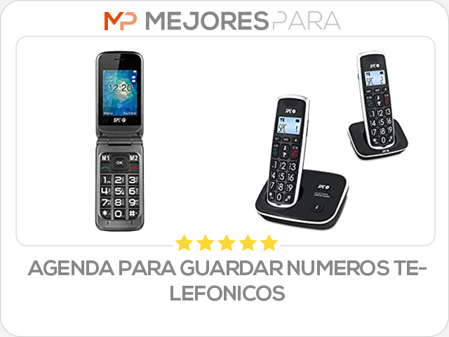 agenda para guardar numeros telefonicos