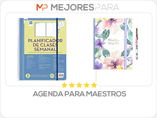 agenda para maestros