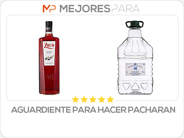 aguardiente para hacer pacharan