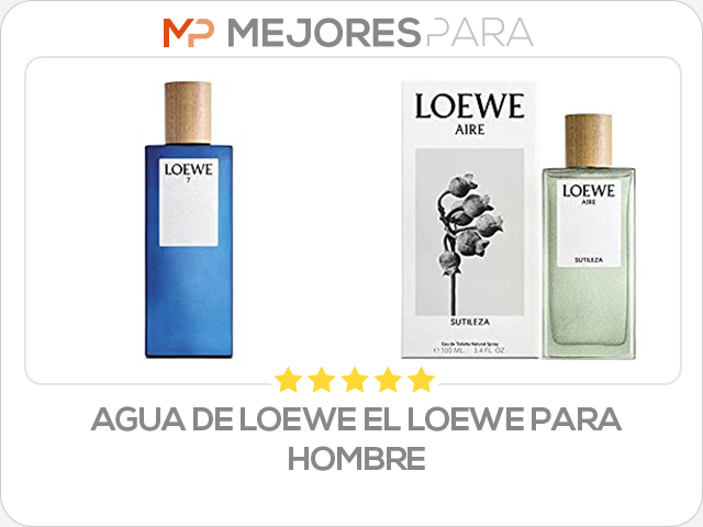 Agua de Loewe El Loewe para hombre