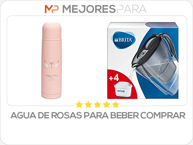 agua de rosas para beber comprar