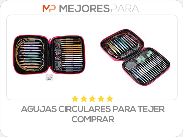 agujas circulares para tejer comprar