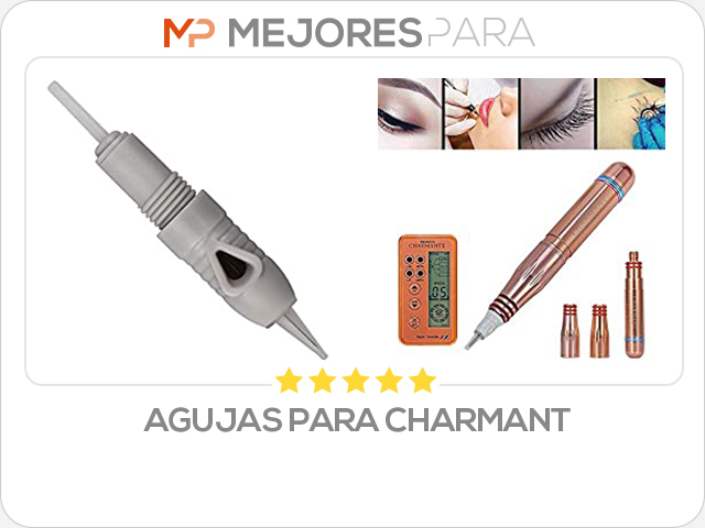 agujas para charmant