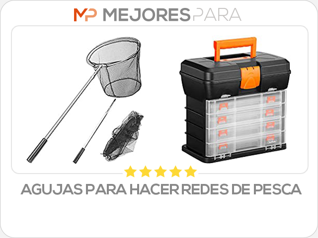 agujas para hacer redes de pesca