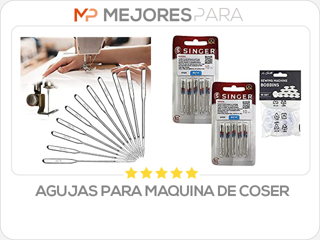 agujas para maquina de coser