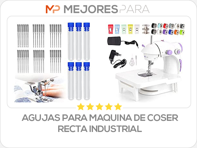 agujas para maquina de coser recta industrial