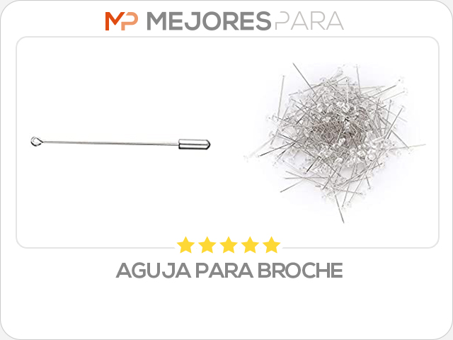 aguja para broche