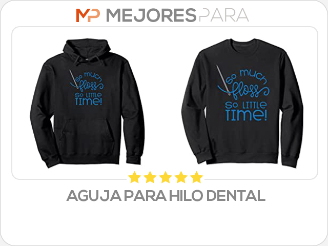 aguja para hilo dental