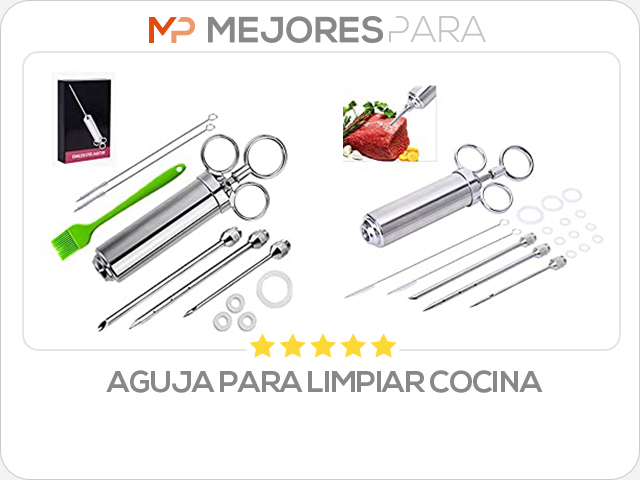 aguja para limpiar cocina