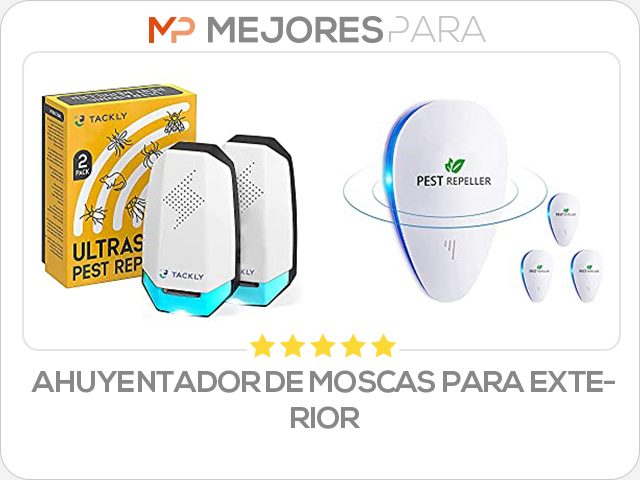 ahuyentador de moscas para exterior