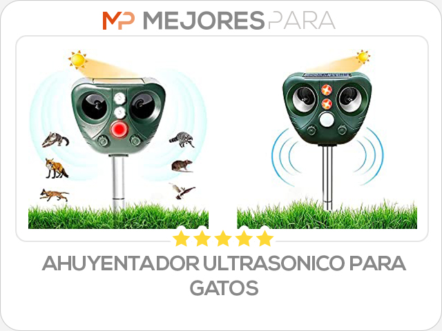 ahuyentador ultrasonico para gatos