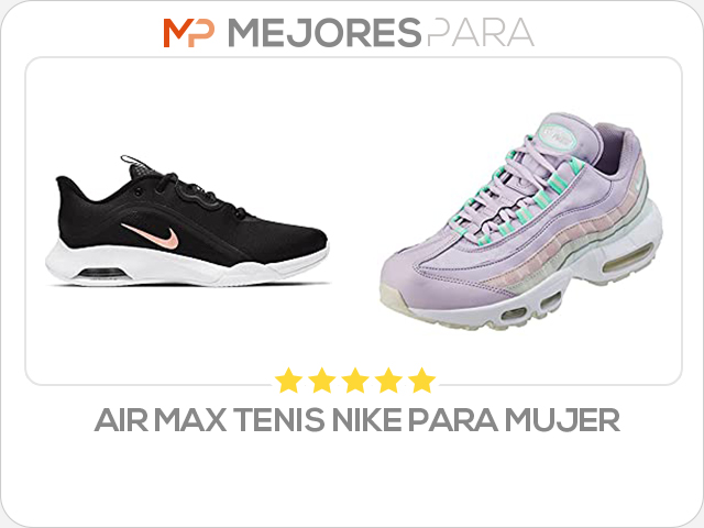 air max tenis nike para mujer