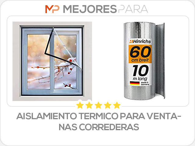 aislamiento termico para ventanas correderas