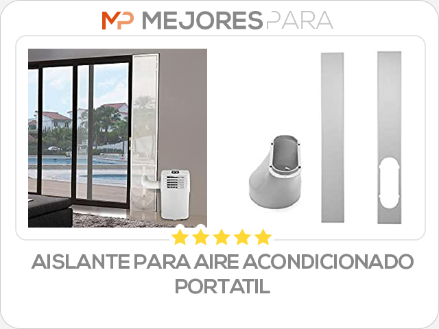 aislante para aire acondicionado portatil