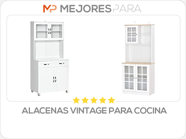 alacenas vintage para cocina