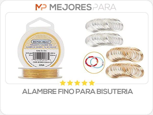 alambre fino para bisuteria