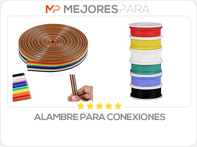 alambre para conexiones