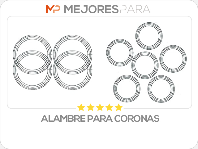 alambre para coronas