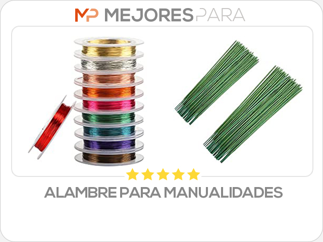 alambre para manualidades