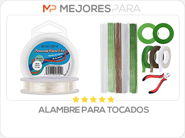 alambre para tocados