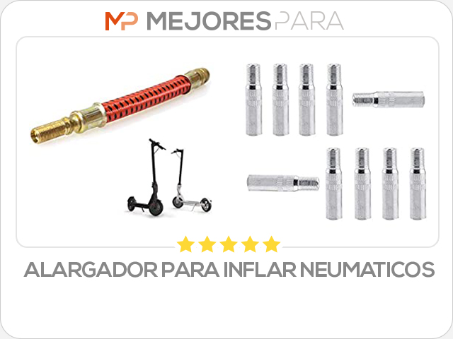 alargador para inflar neumaticos