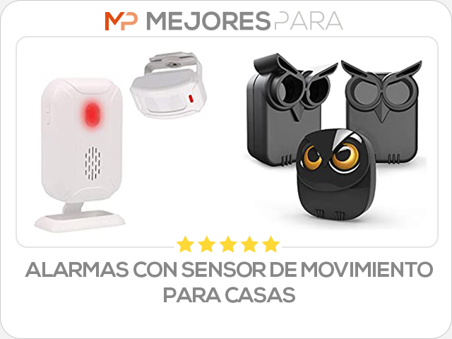 alarmas con sensor de movimiento para casas