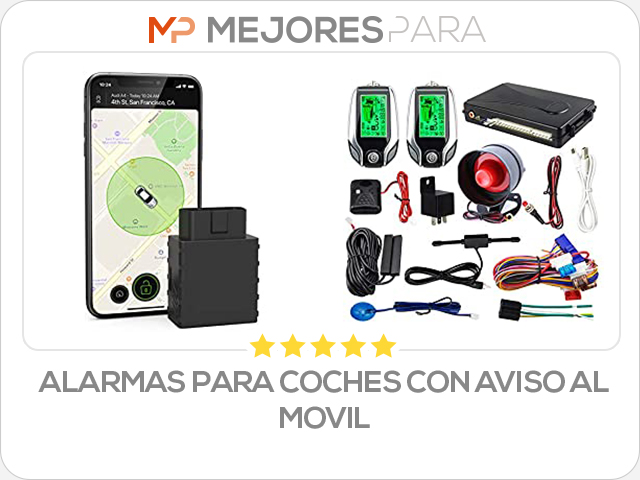 alarmas para coches con aviso al movil