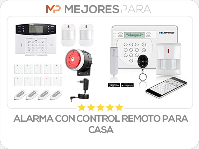 alarma con control remoto para casa