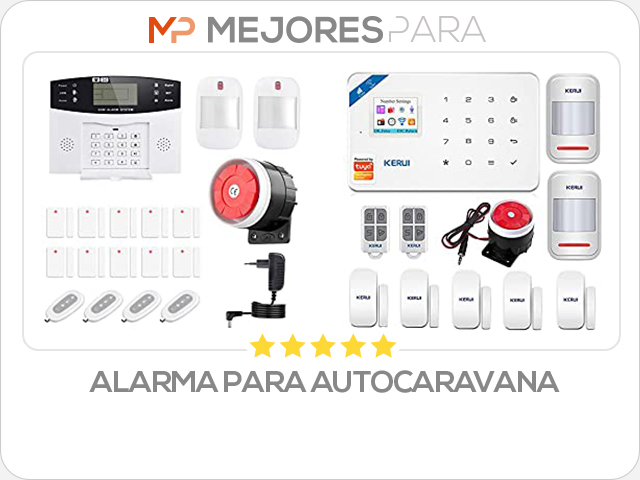 alarma para autocaravana