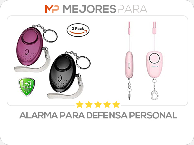 alarma para defensa personal