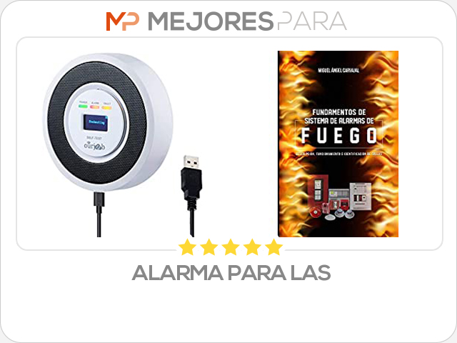 alarma para las