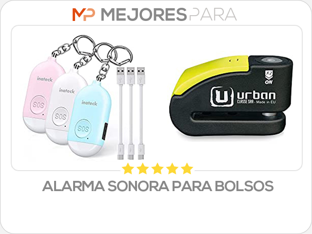 alarma sonora para bolsos