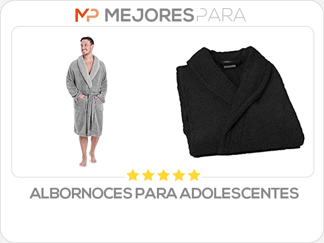 albornoces para adolescentes