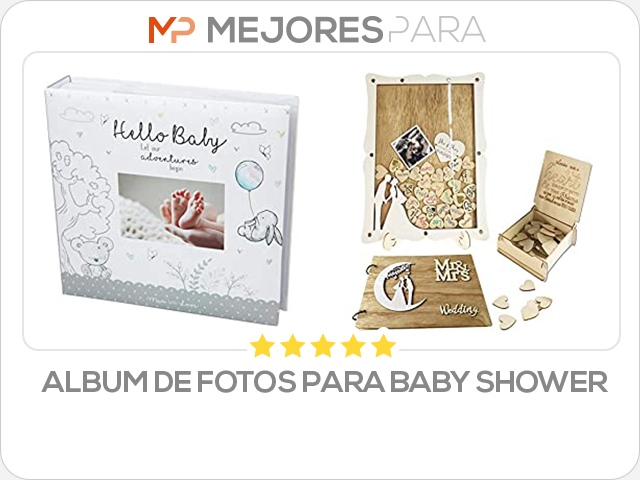 album de fotos para baby shower