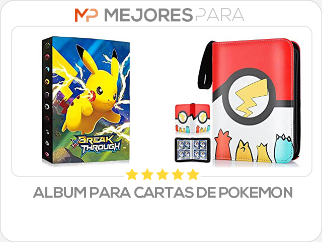 album para cartas de pokemon