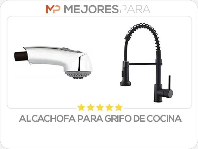 alcachofa para grifo de cocina