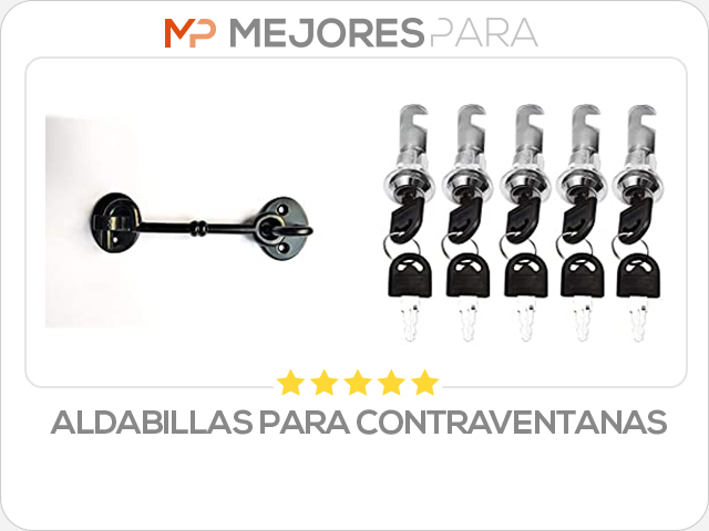 aldabillas para contraventanas