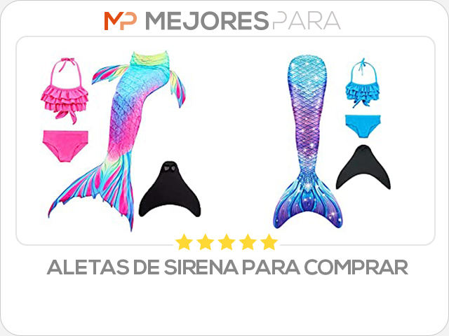 aletas de sirena para comprar