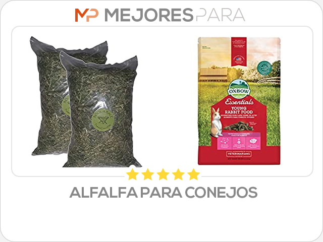 alfalfa para conejos